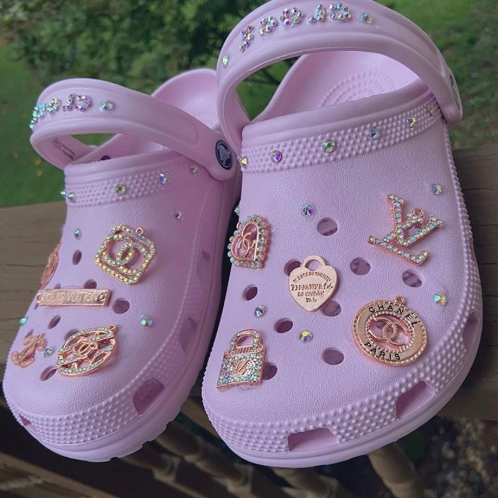 Customized designer crocs
